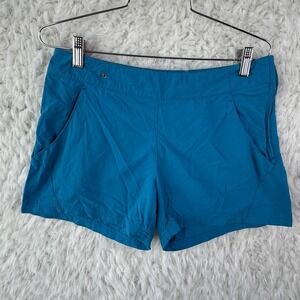 Quechua Shorts Womens 28 Blue Skimmer Hiking Lightweight Quick Dry Pockets‎ NWT